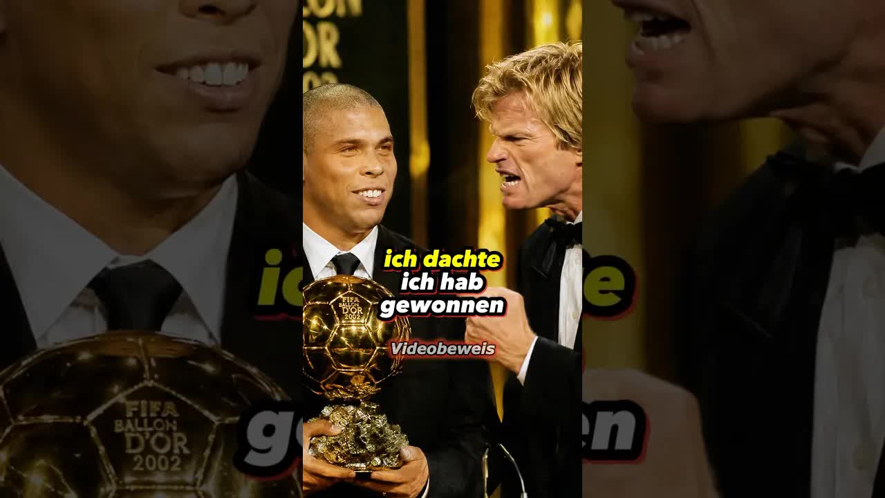 Ich dachte, ich hätte den Ballon d'Or gewonnen