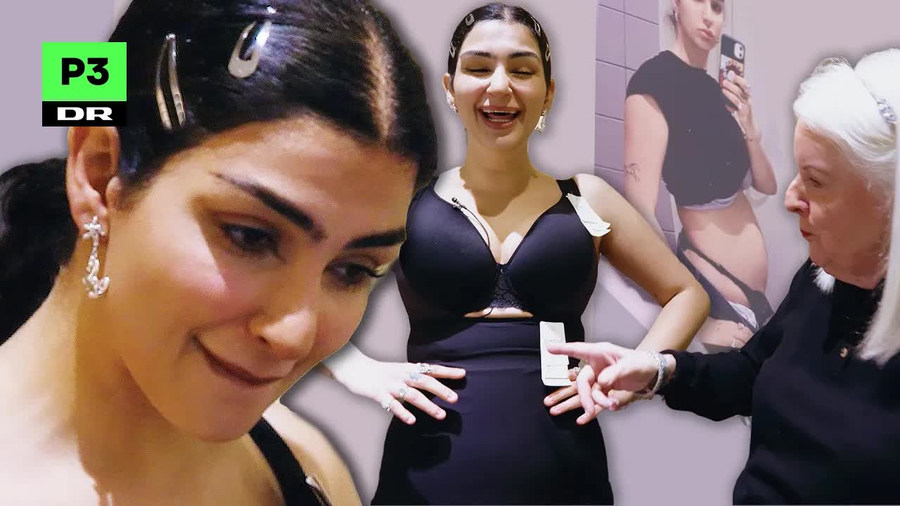 Helin prøver shapewear og accepterer sin krop