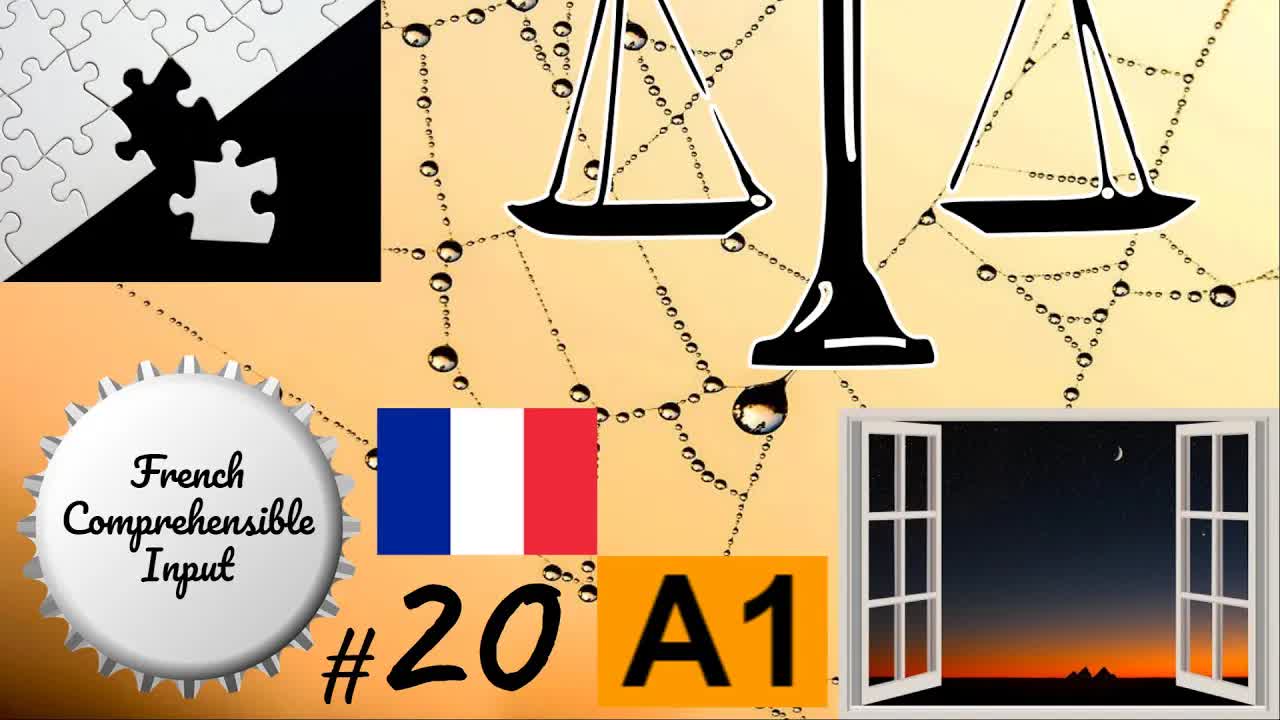 Apprendre 5 mots français : araignée, bouteille, compléter, demain, égal