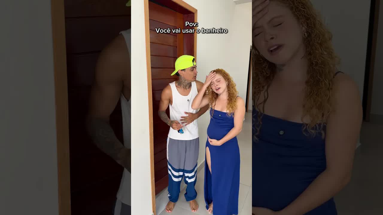 Quando alguém demora no banheiro