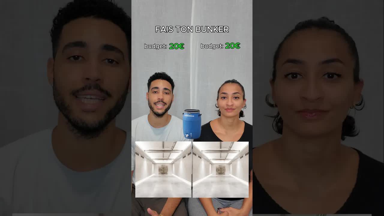 Challenge du meilleur bunker entre couple
