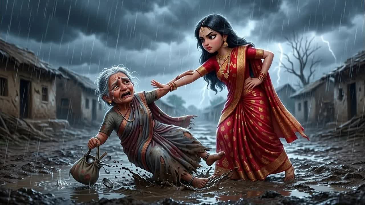 ভিখারী দিদা আর ছোট্ট মেয়ের গল্প