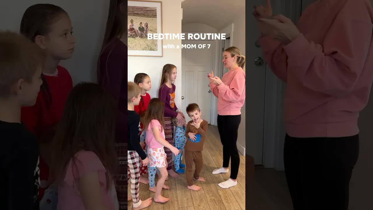 Bedtime Routine With A Mom Of Seven