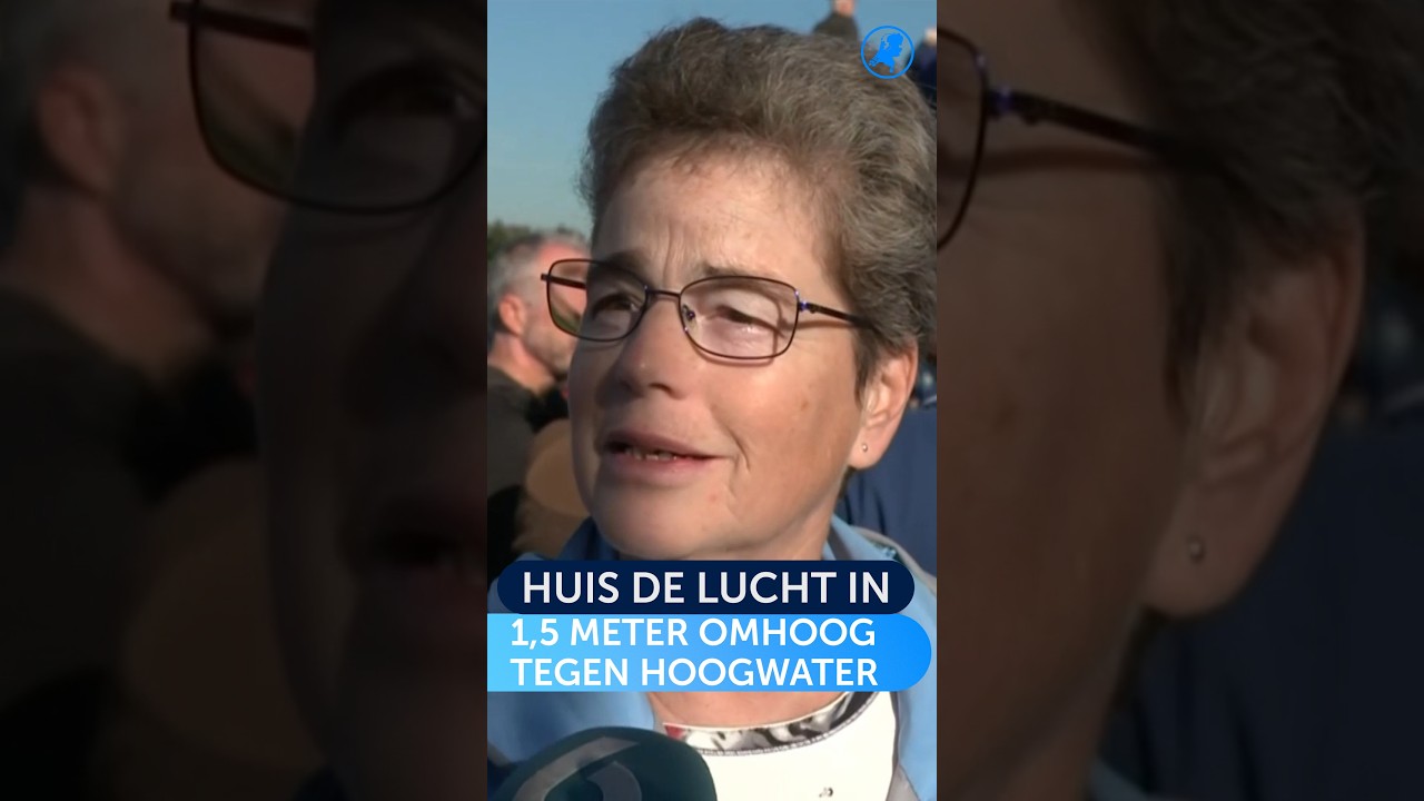 Huizen optillen tegen hoogwater in Limburg