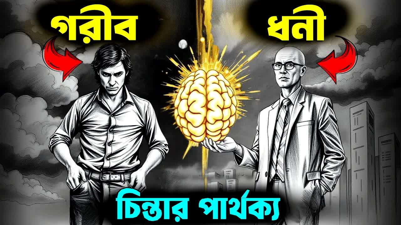 ধনী ও গরিব মানুষের চিন্তার পার্থক্য