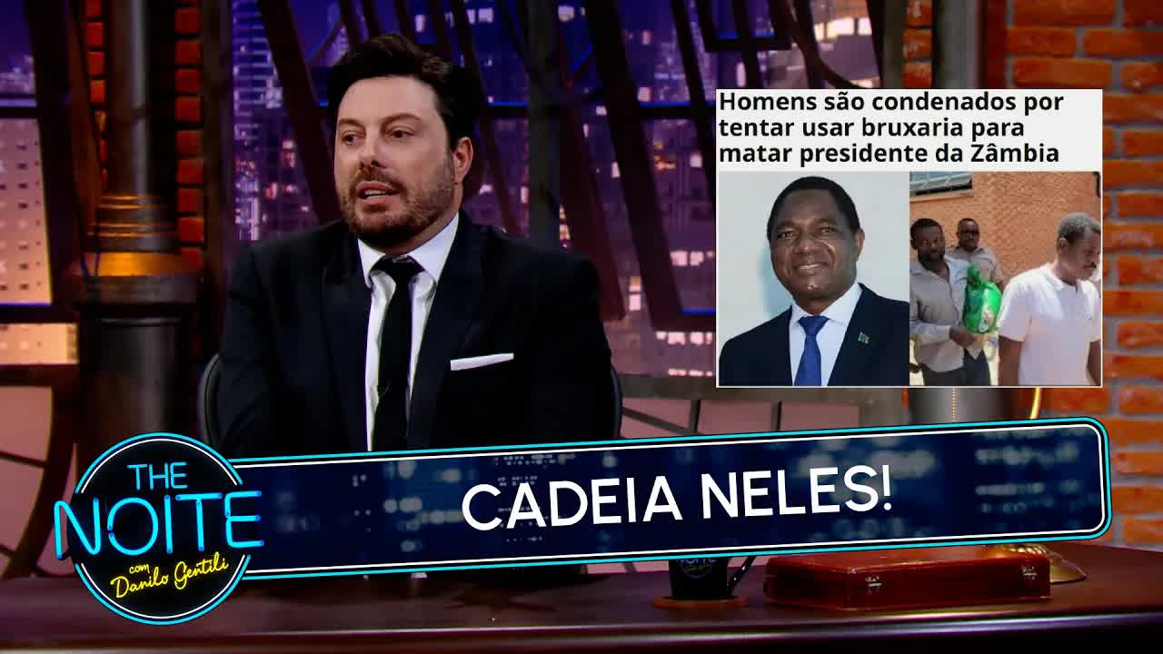 Piadas sobre bruxaria e atentado ao presidente da Zâmbia