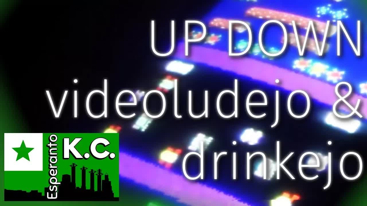 Esperantistoj en videoludejo Kansasurbo