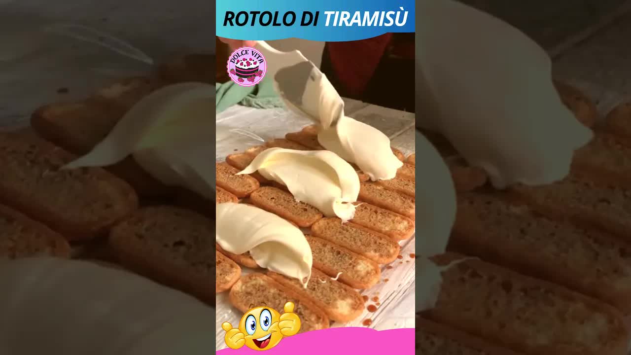 Il rotolo di tiramisù veloce e senza cottura