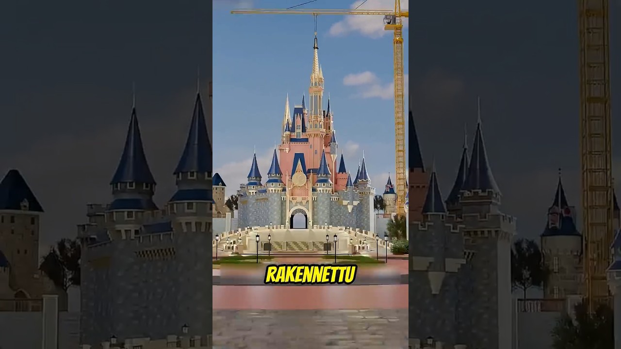 Miksi Disneyn linna näyttää niin korkealta