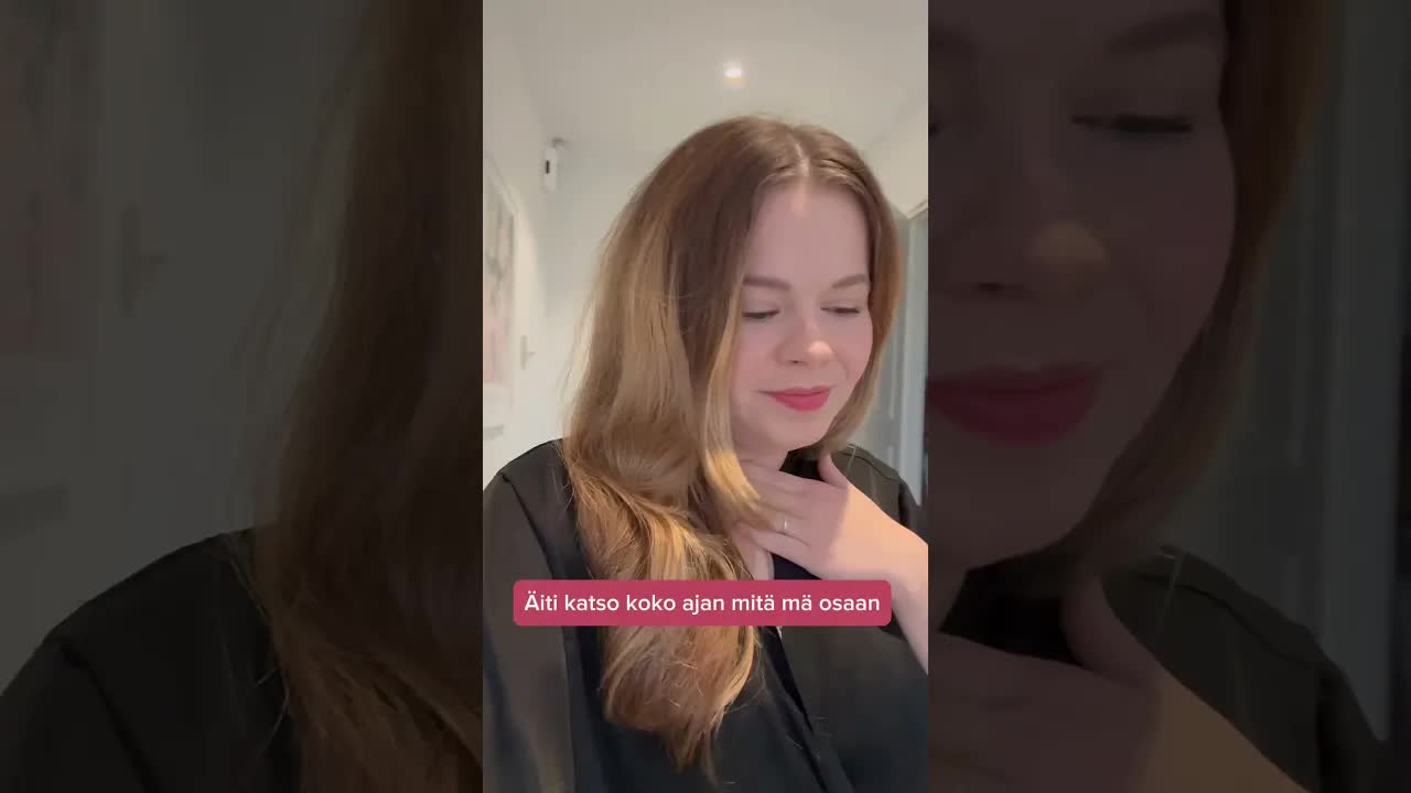 Äiti katso koko ajan mitä mä teen