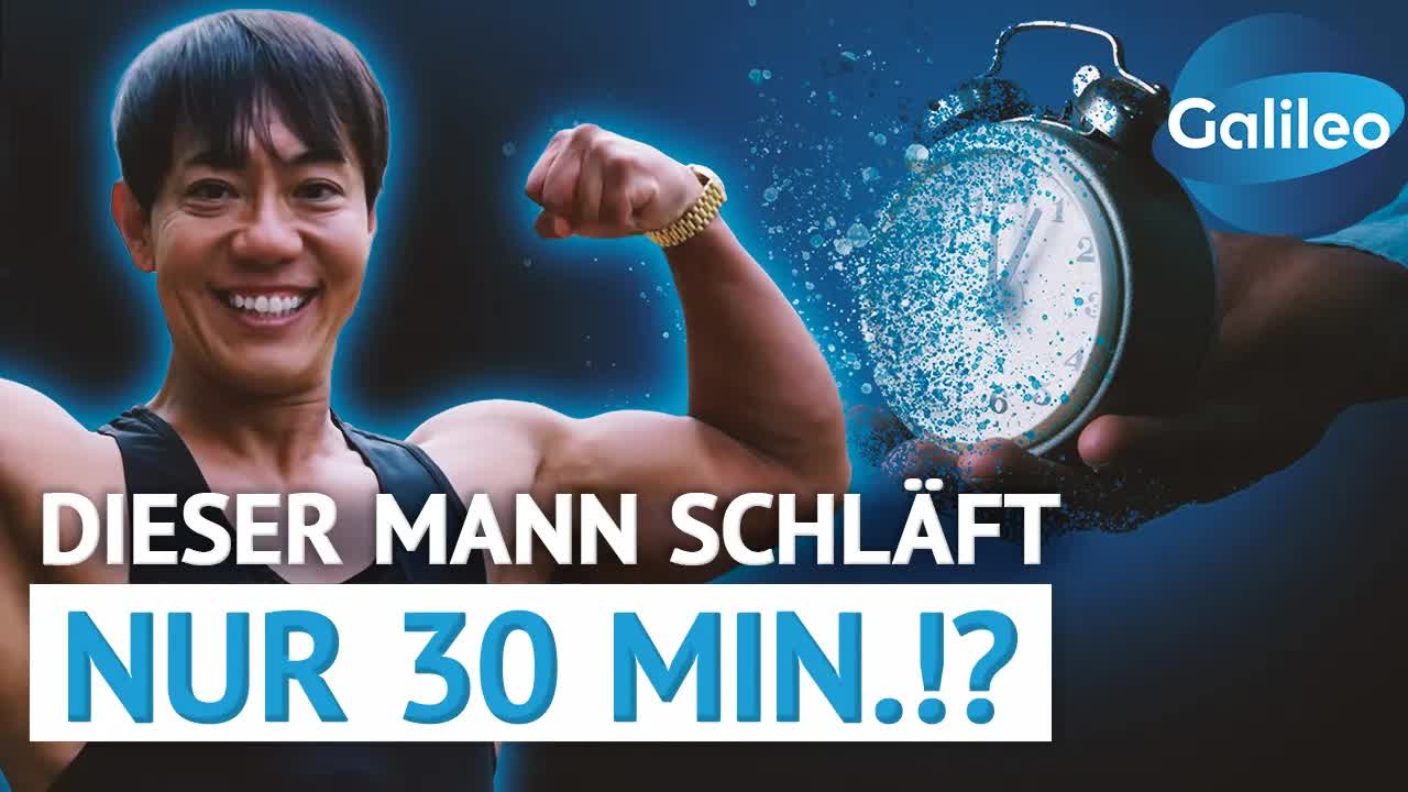 Man Who Sleeps Only 30 Minutes a Day