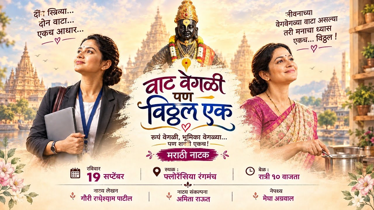 वाट वेगळी पण विठ्ठल एक: स्त्रीशक्तीचे नाटक
