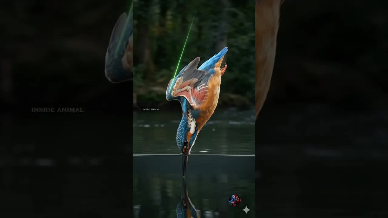 মাছরাঙা কীভাবে মাছ শিকার করে?