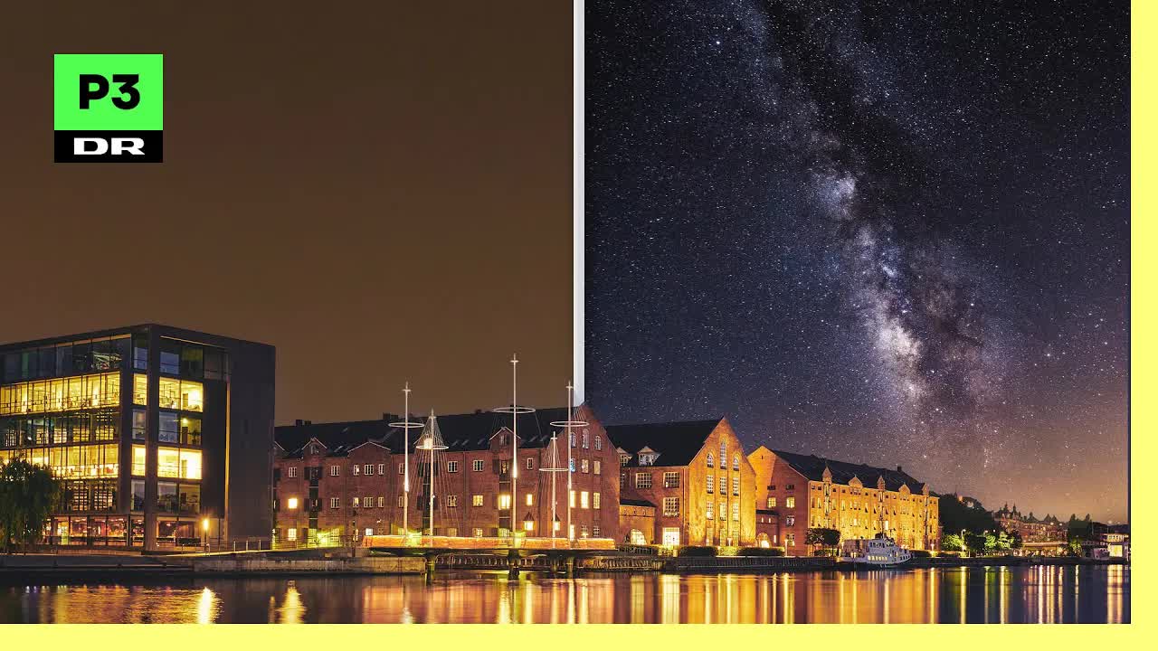 Lysforurening, mørke nætter og stjernehimlen over Møn