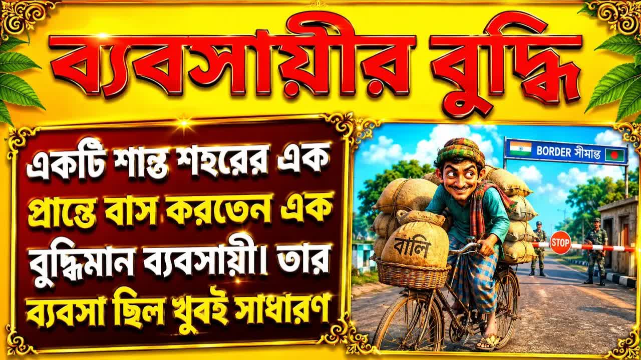 ব্যবসায়ীর বুদ্ধি: সাইকেল আর বালুর গল্প
