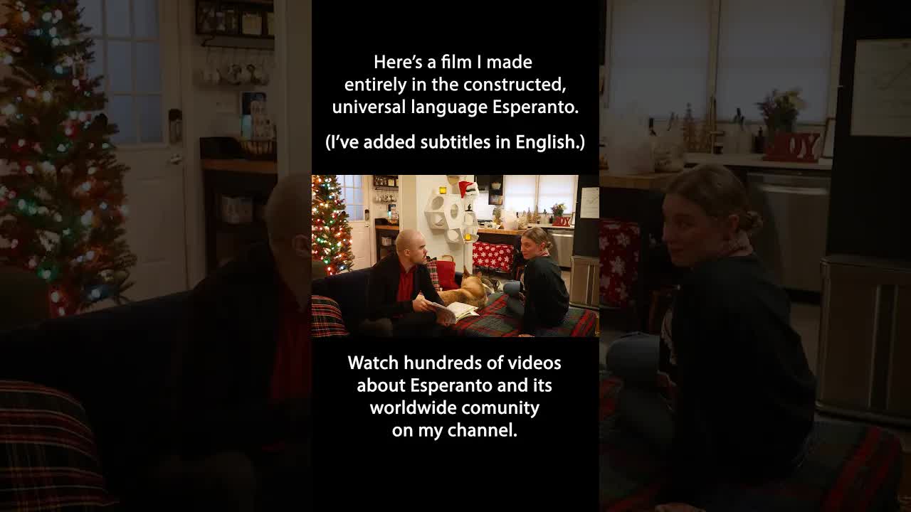 Kristnaska Komedia Mallonga Filmo