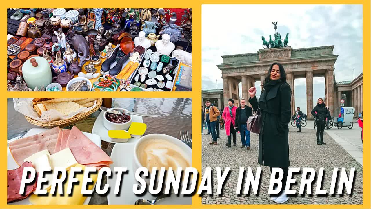 Sunday Brunch, Makeup Routine And Berlin Flea Market