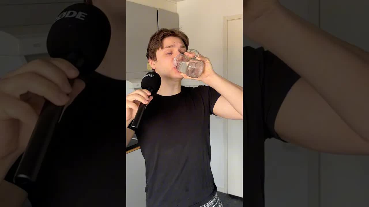 Försöker slå världsrekord i att dricka vatten