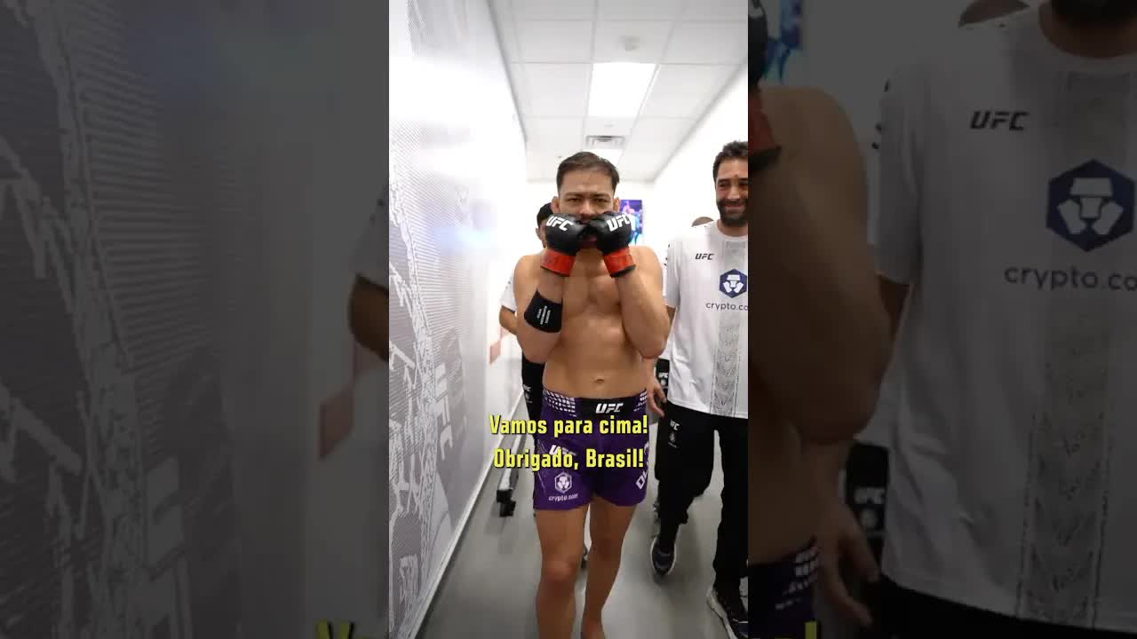Elves Brener manda recado após vitória no UFC