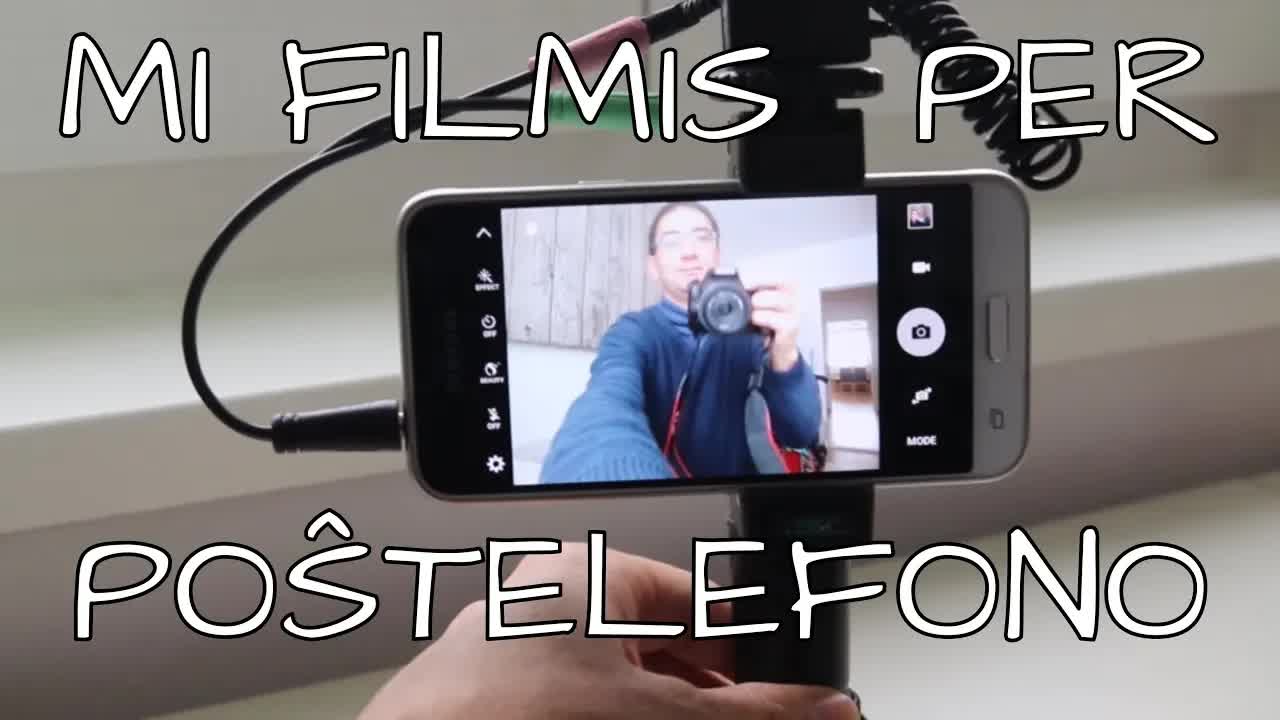 Kiel filmi per poŝtelefono kaj mikrofono