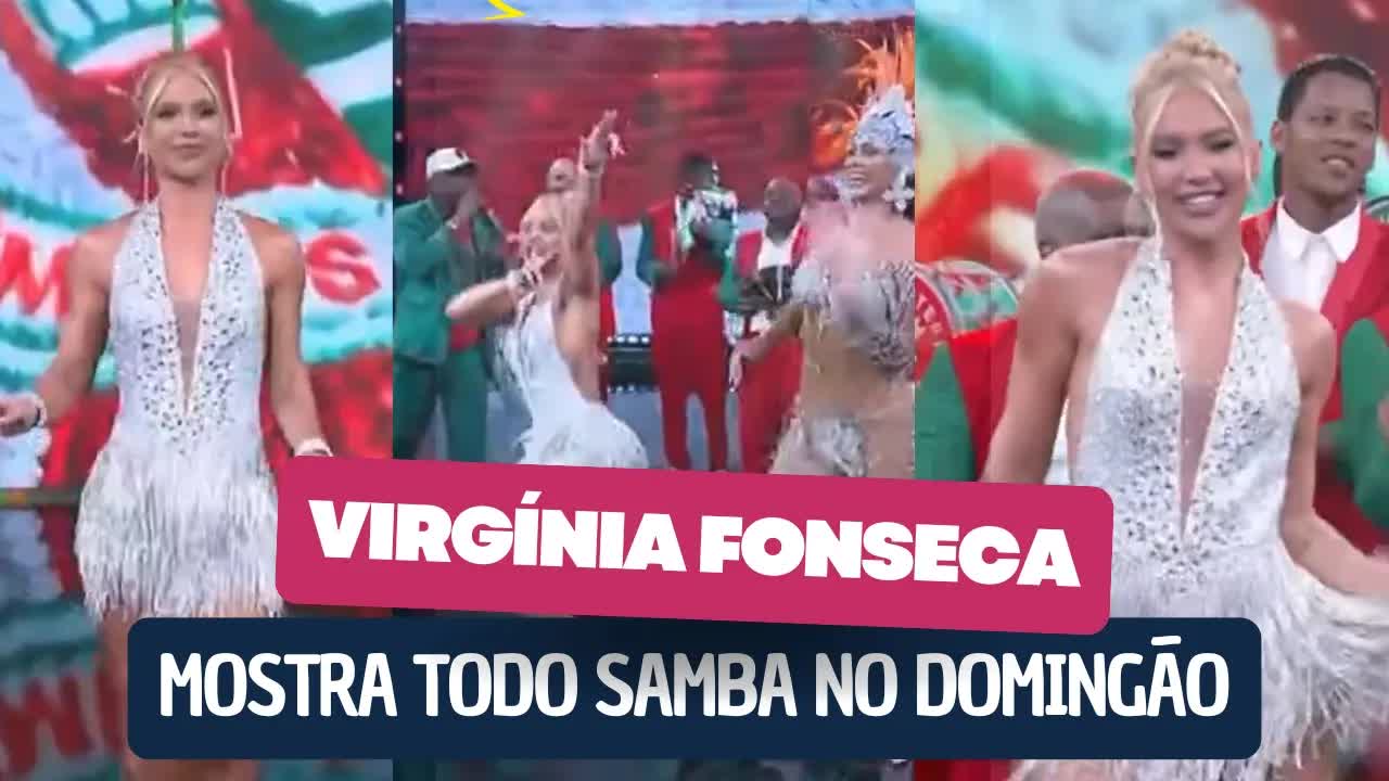 Virgínia Fonseca brilha no Domingão antes do Carnaval