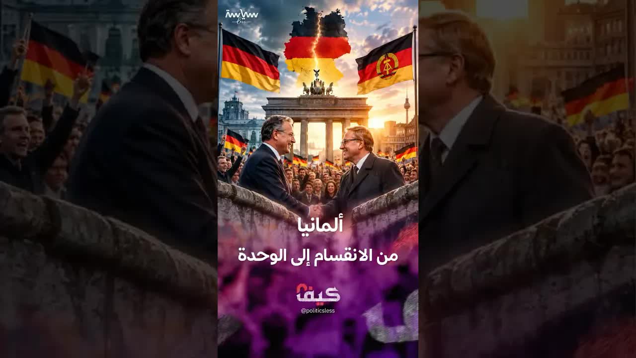 كيف توحدت ألمانيا بعد انقسامها؟