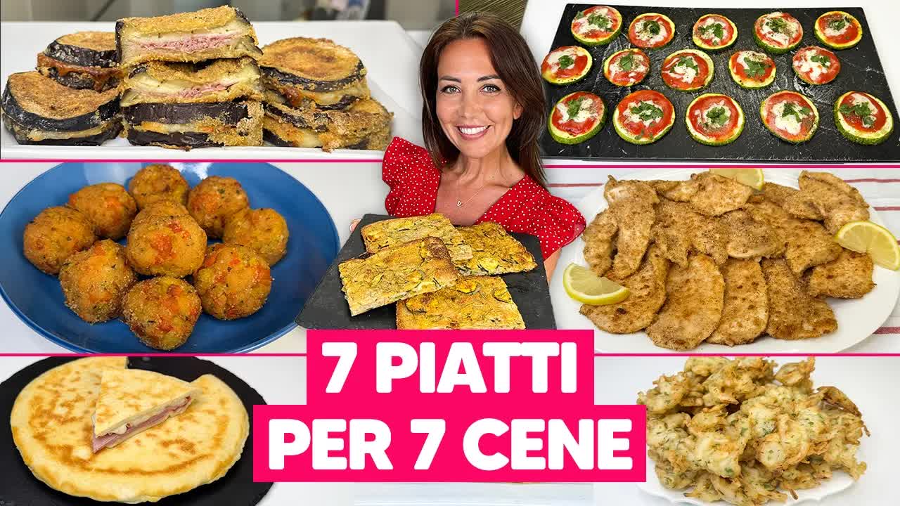 7 piatti sfiziosi facili e veloci