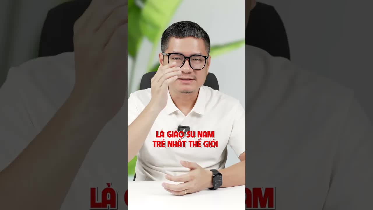 Giáo sư trẻ nhất thế giới Nathan Thomas