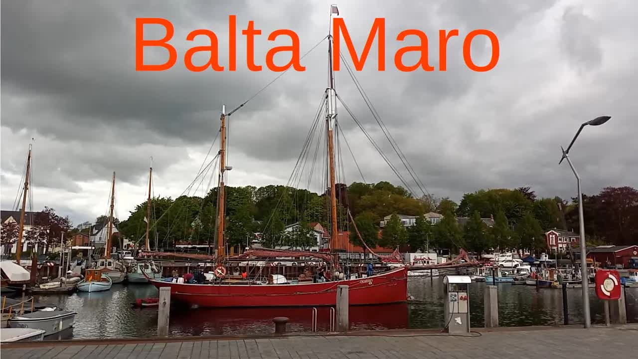 Historio de la Velŝipo Platessa ĉe la Balta Maro
