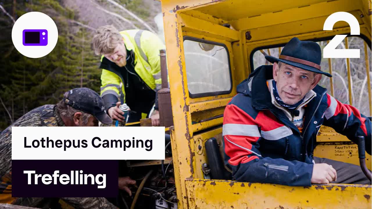 Lothepus og crewet bygger campingplass i Odda