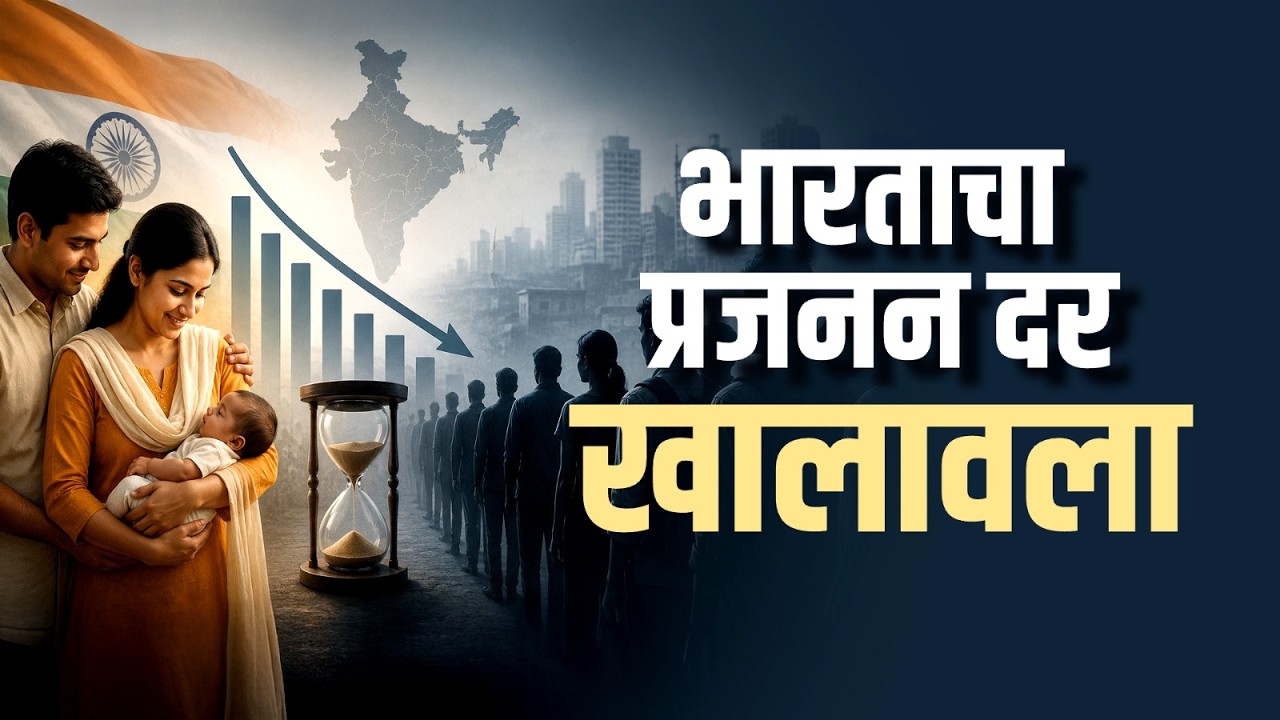 भारताचा प्रजनन दर खालावला: भविष्यातील आव्हाने