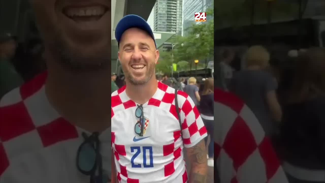 Hrvatski navijači u Kanadi pred utakmicu