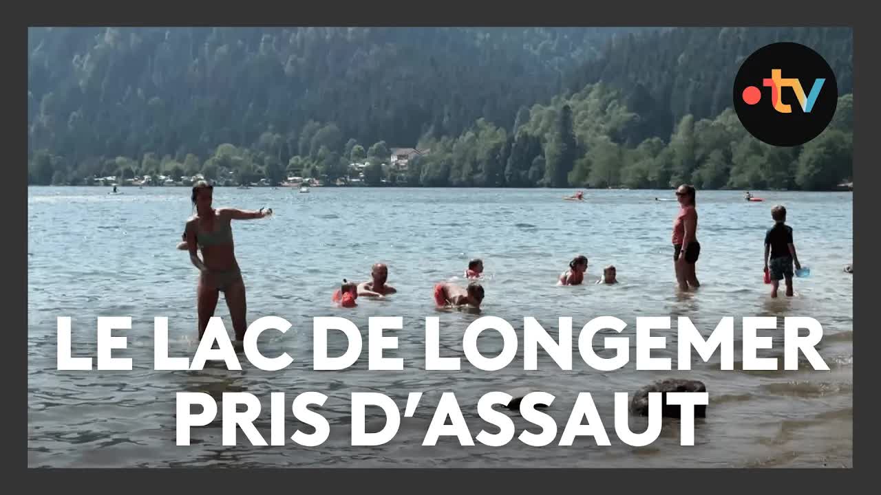 Le lac de Longemer pris d'assaut par les touristes