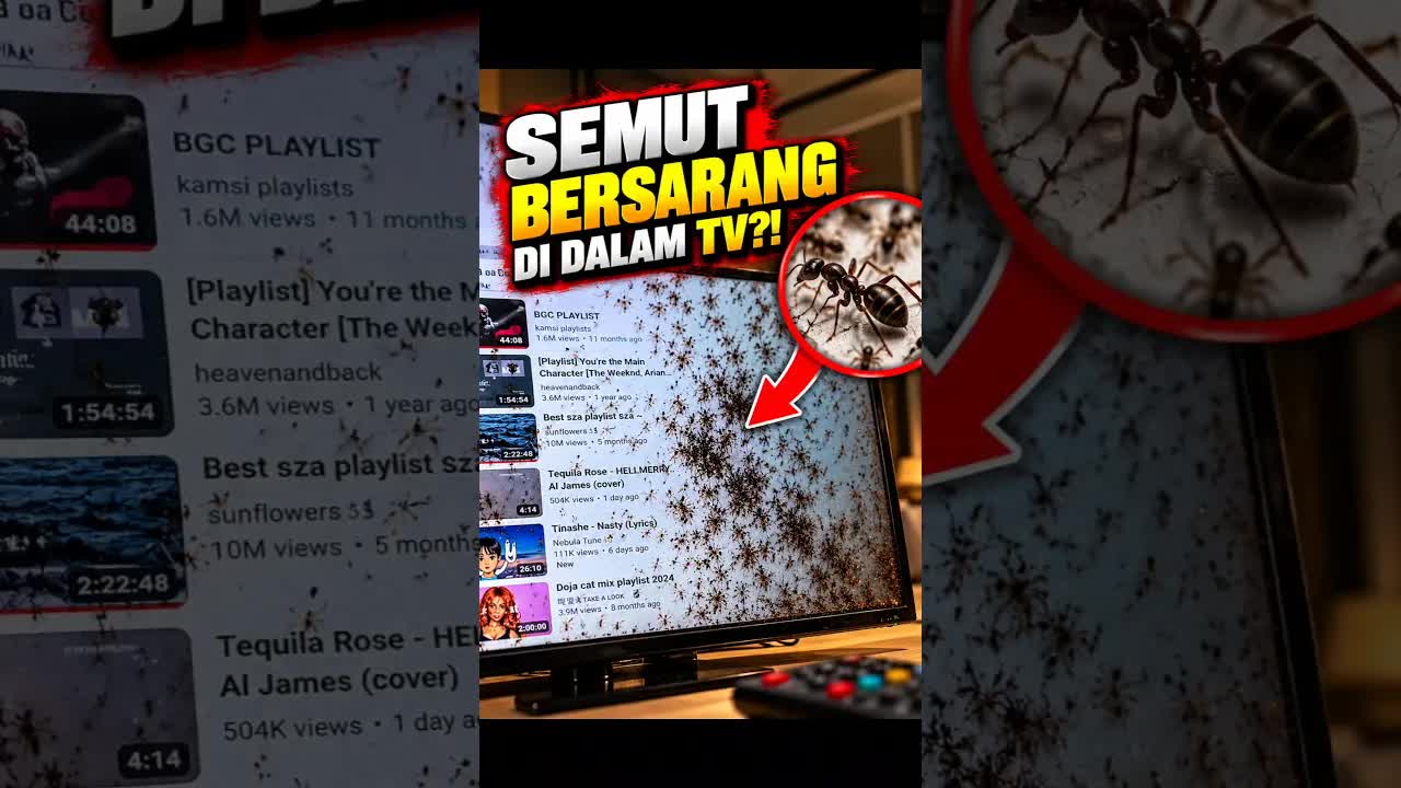 Antara TV dan Sarang Semut: Fakta Unik