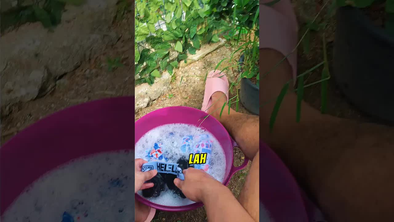 Cuci Pakaian Tanpa Cuti Raya Dengan Mesin Mini