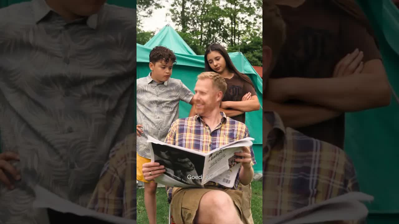 Vakantie met vader blijft niet lang relaxed