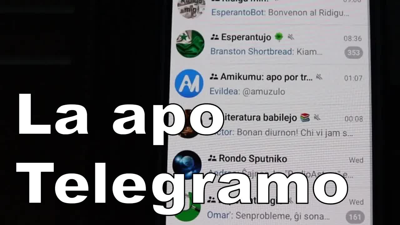 La apo Telegramo por esperantistoj