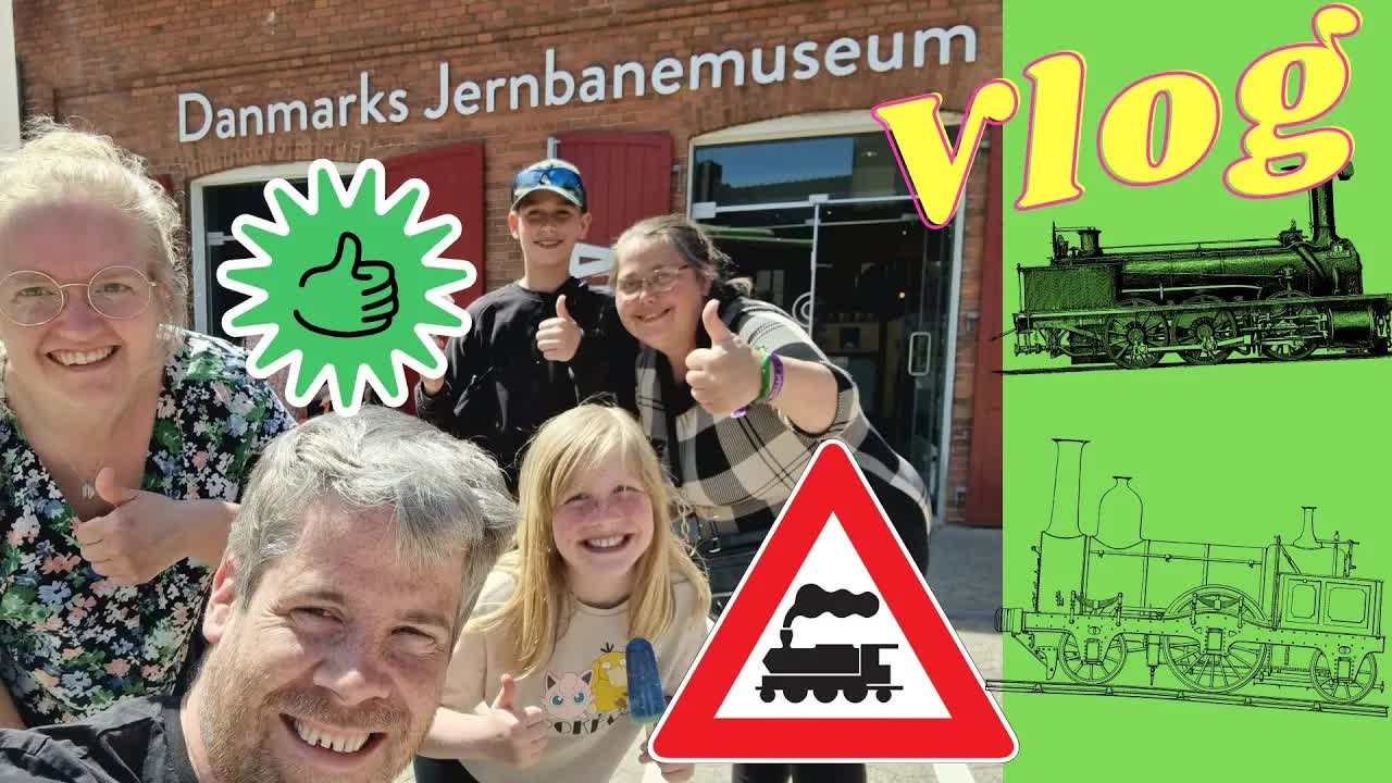 Besøg på Danmarks Jernbanemuseum i Odense