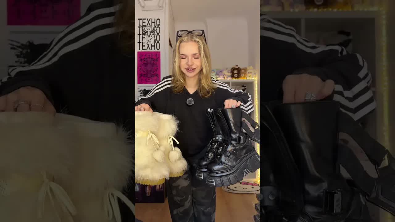 Zdjęcie aparatu na zęby i mój outfit