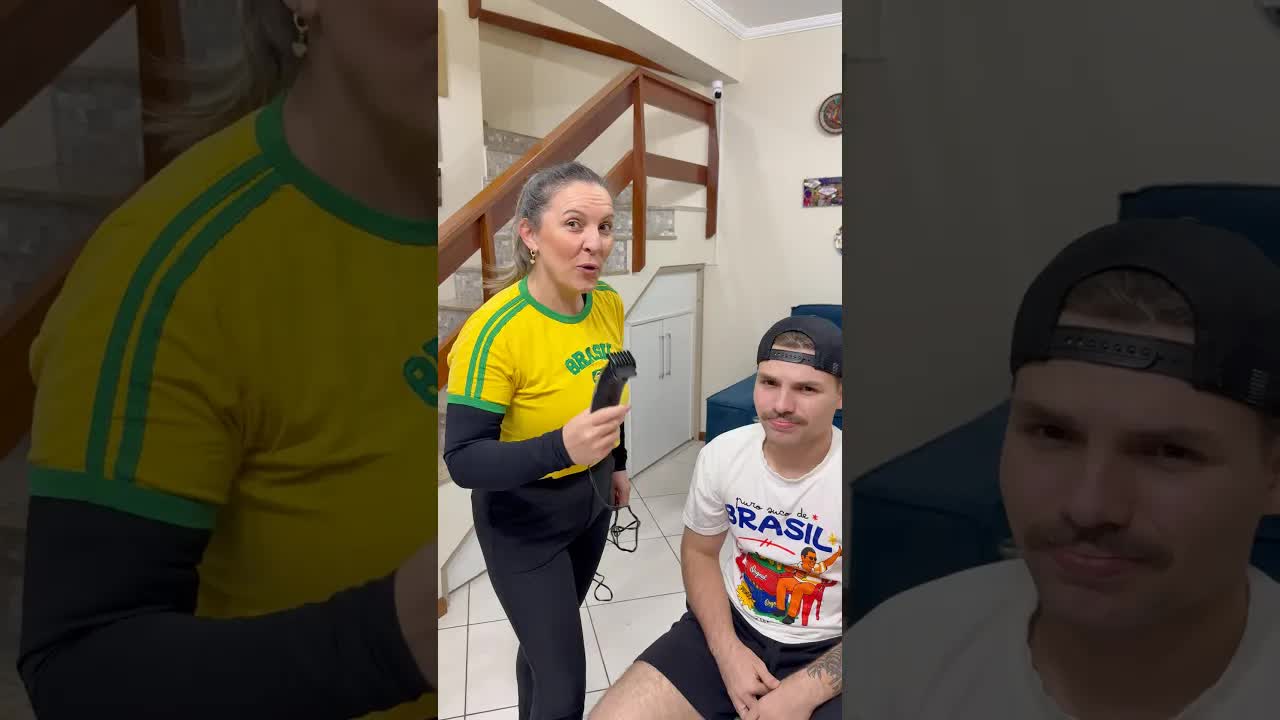 Se o Brasil fizer gol, corto o cabelo