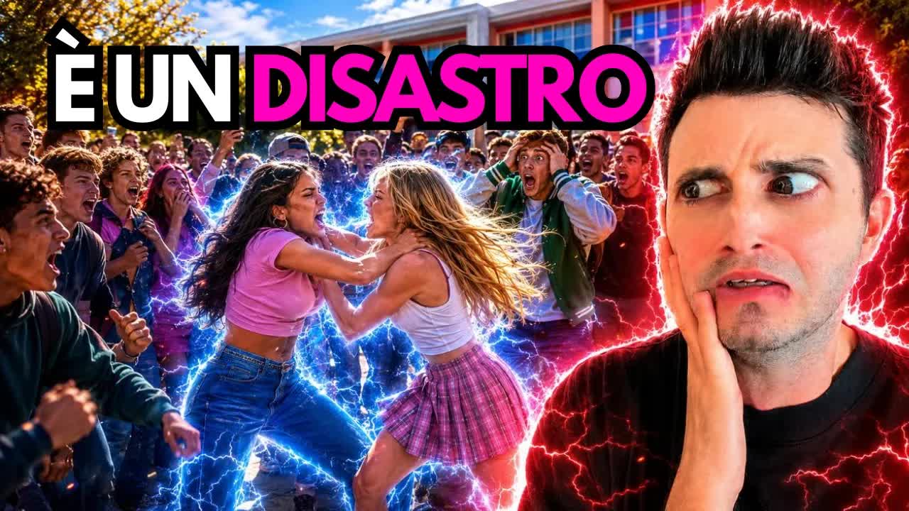 Due ragazze si menano per me a scuola