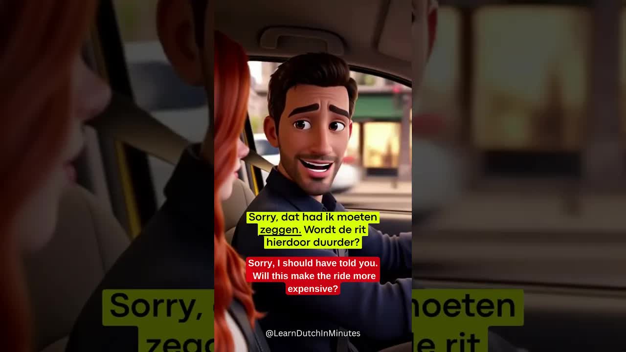 We rijden de verkeerde kant op
