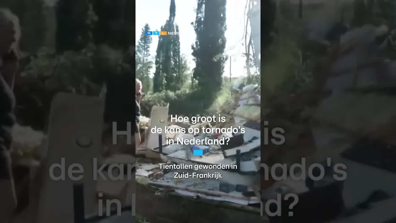 Hoe ontstaan tornado's in Nederland?
