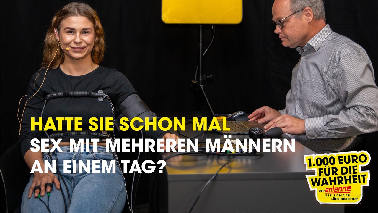 Antonia beim Antenne Steiermark Lügendetektor