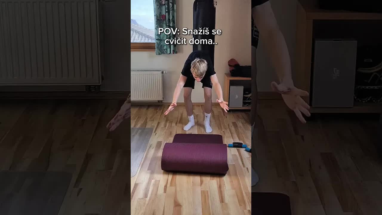 Jednoduchý domácí cvik pro každého