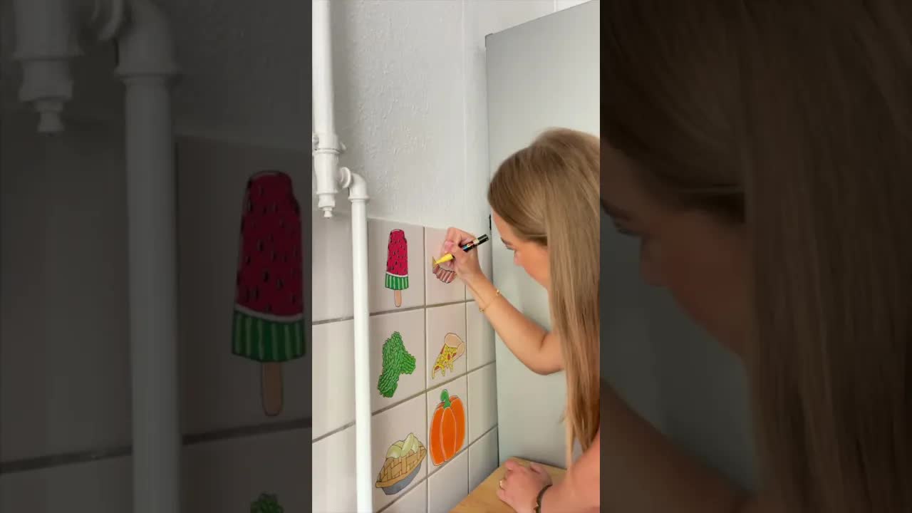 Emma ødelægger min tegning