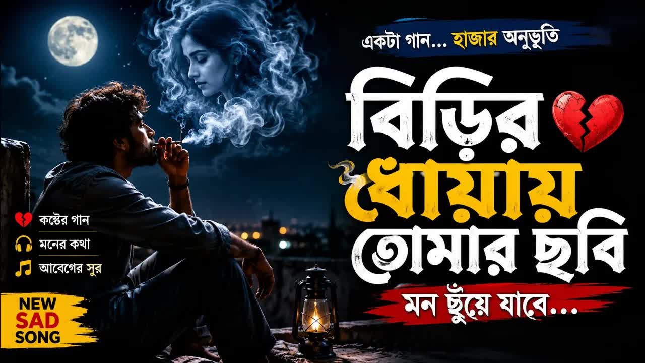 বিড়ির ধোঁয়ায় তোমার ছবি