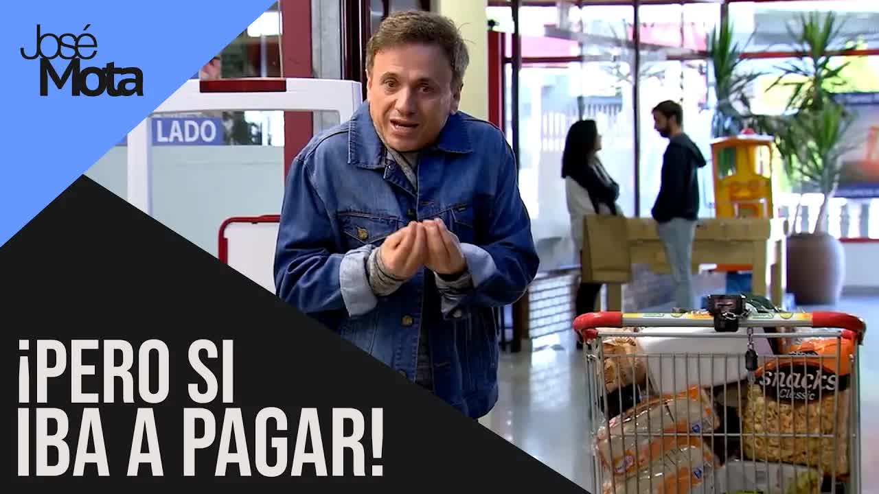 Comedia sobre indignación en supermercado