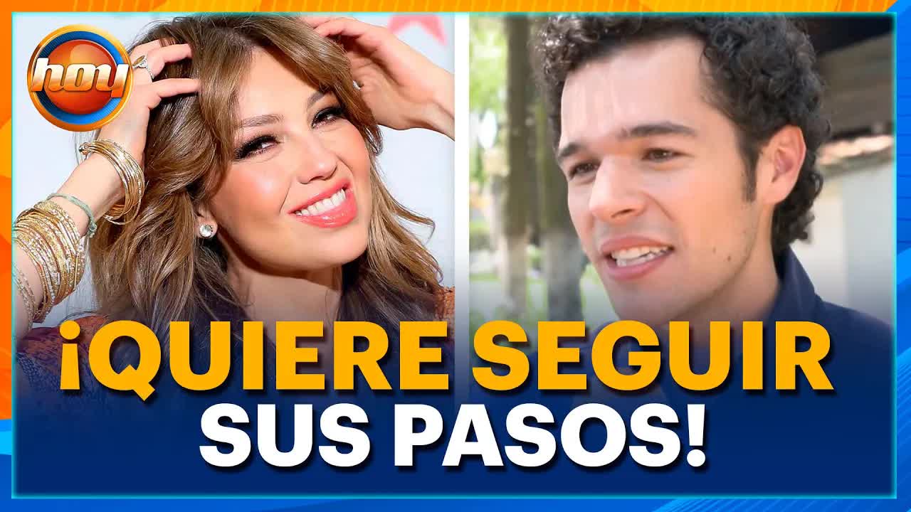 Eduardo Zucchi quiere ser cantante con ayuda de su madrina