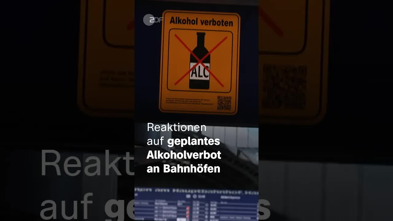 Alkoholverbot an Bahnhöfen: Sicherheit geht vor
